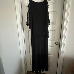 NWT Elegant Black Evening Romper